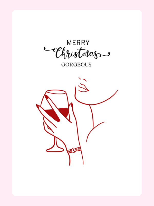 Merry Christmas Gorgeous Cake Card