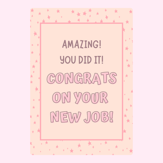 Amazing! You Did It!