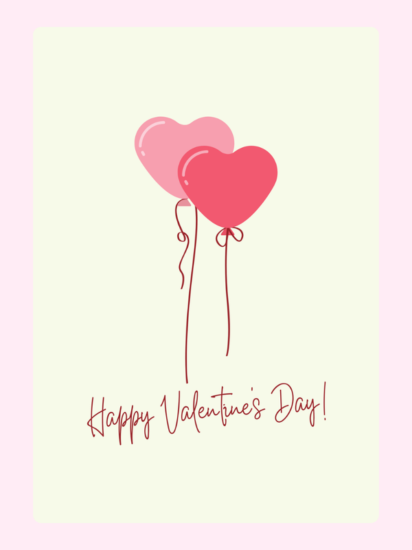 Valentine's Day card with heart balloons (22_f4a63480)