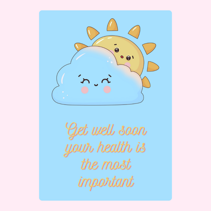 Get well soon card with sun and cloud, 23_1edaca56