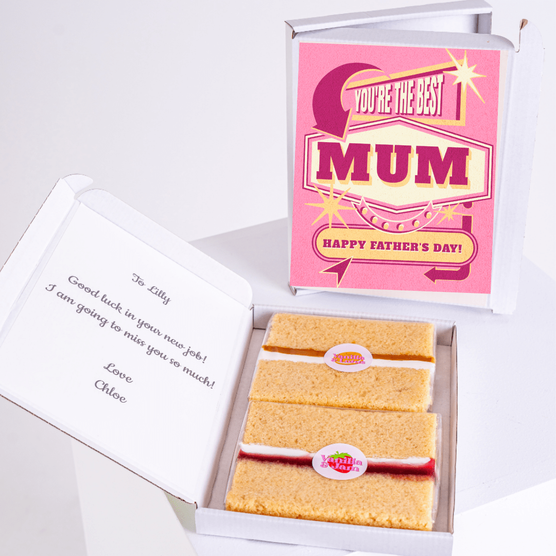 Mother's Day cake gift box with You're the Best Mum card, 23_383510d7
