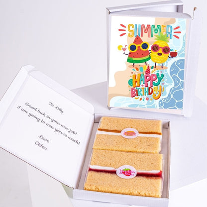 Summer birthday cake gift for Lilly