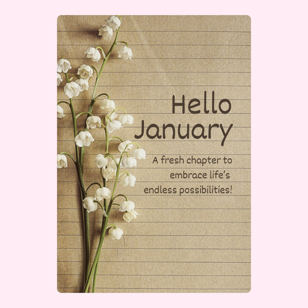 Hello January