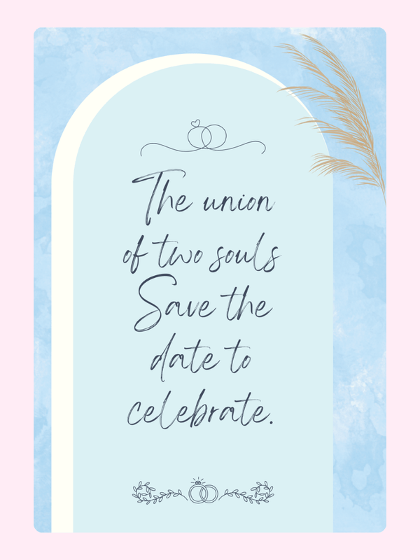 Wedding Save the Date Card 23