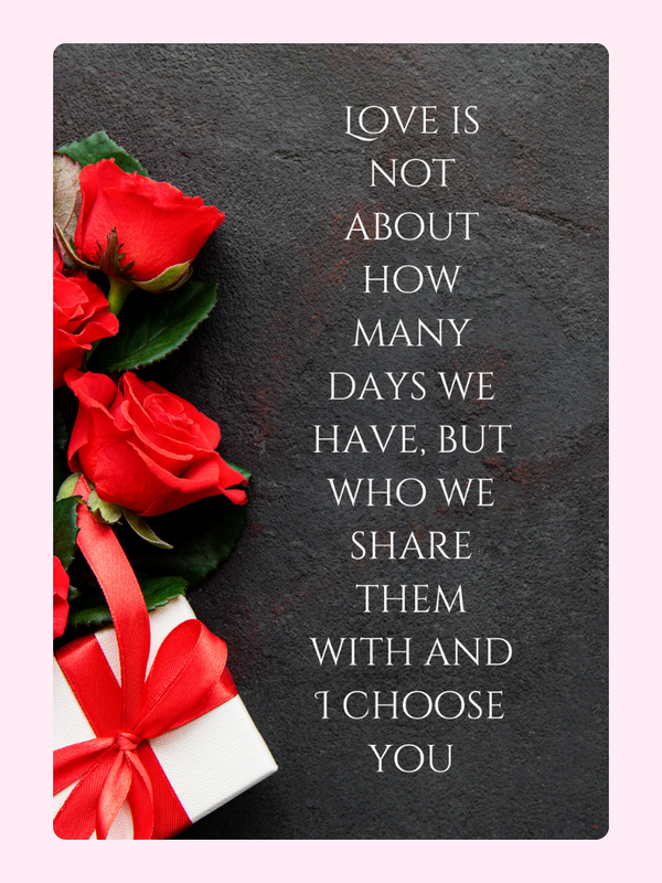 I Choose You1 Cake Card, Valentine's Day