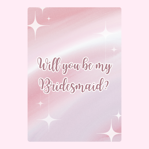 Will You Be My BridesMade ?