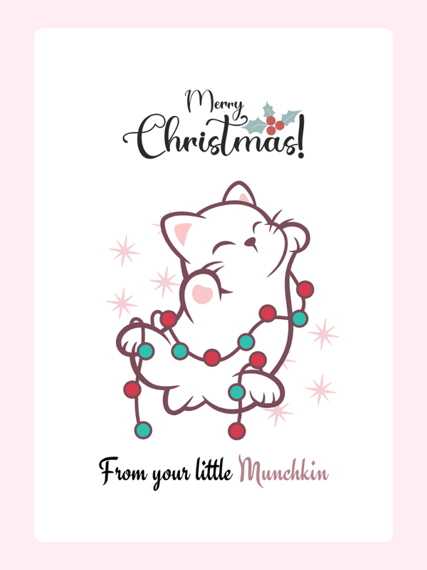 Merry Christmas41 Cake Card, for Mum