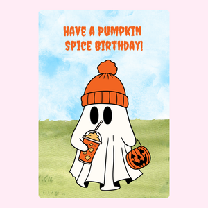 Have A Pumpkin Spice Birthday!