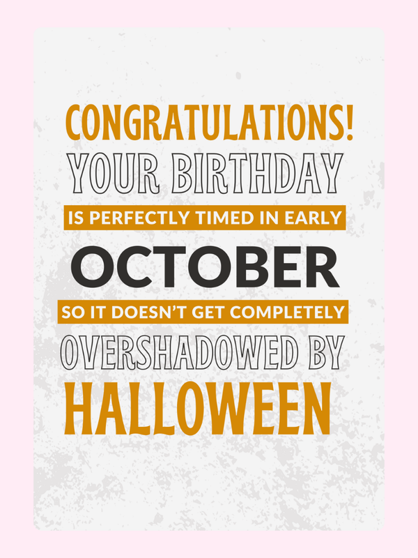 Overshadowed By Halloween