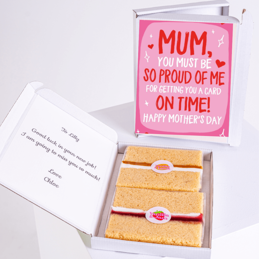 Mother's Day card & cake, Mum, you must be so proud...