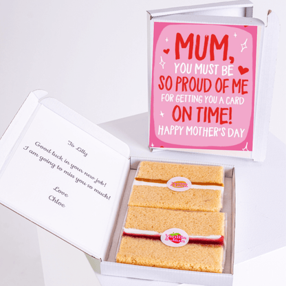 Mother's Day card & cake, Mum, you must be so proud...