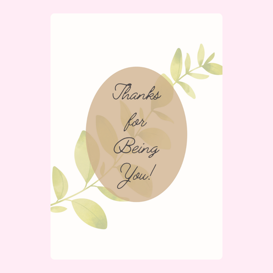 Thank you card with leaves - 26_e4bd2dfa