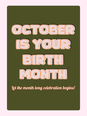 Let The Month Long Celebration Begins!