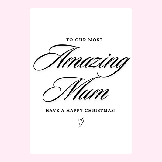Christmas card for Mum