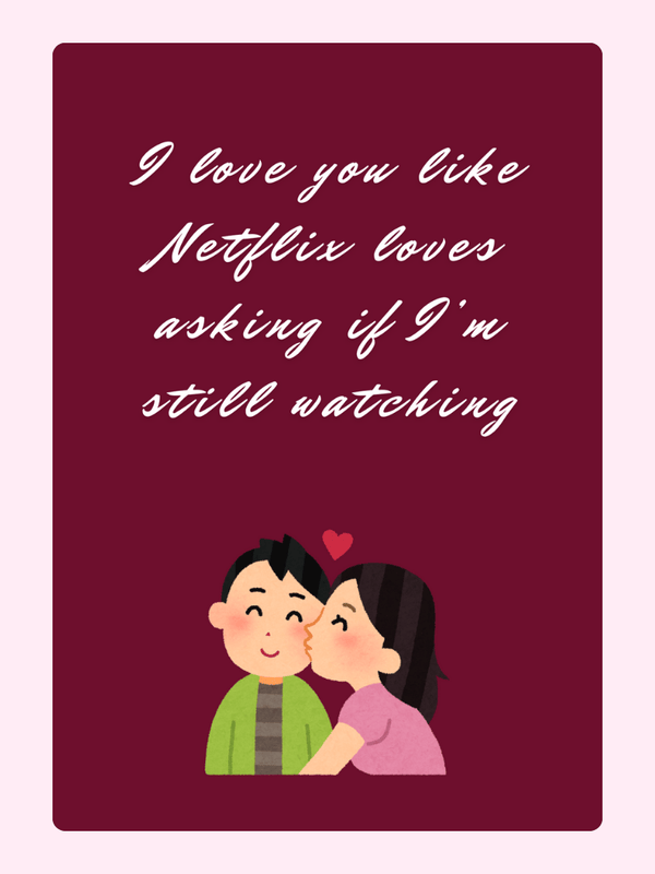 I Love You Cake Card, Valentine's Day