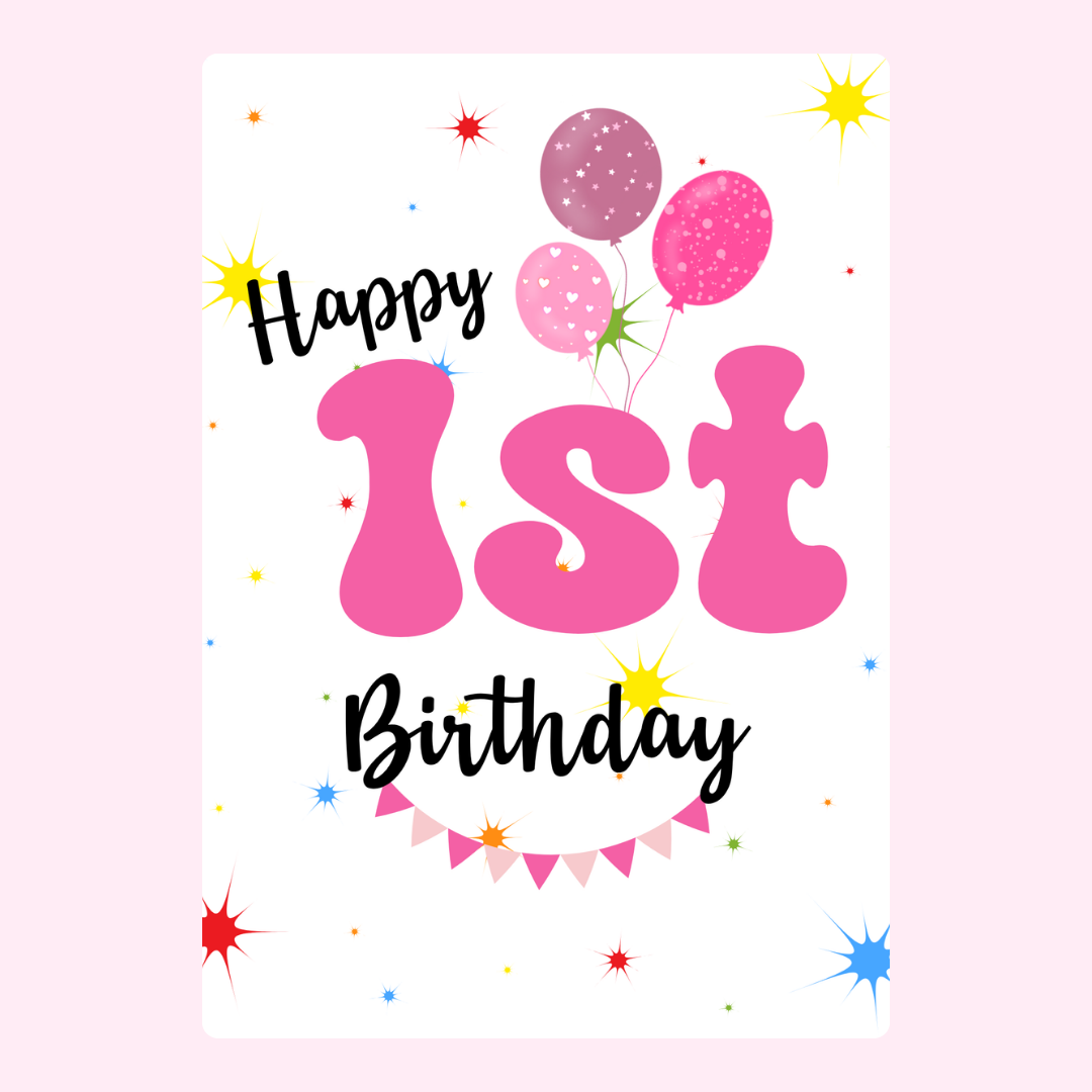 Happy 1st Birthday