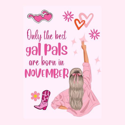 Pink graphic with text and a woman raising her hand.