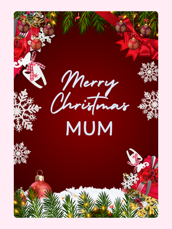 Christmas card for Mum