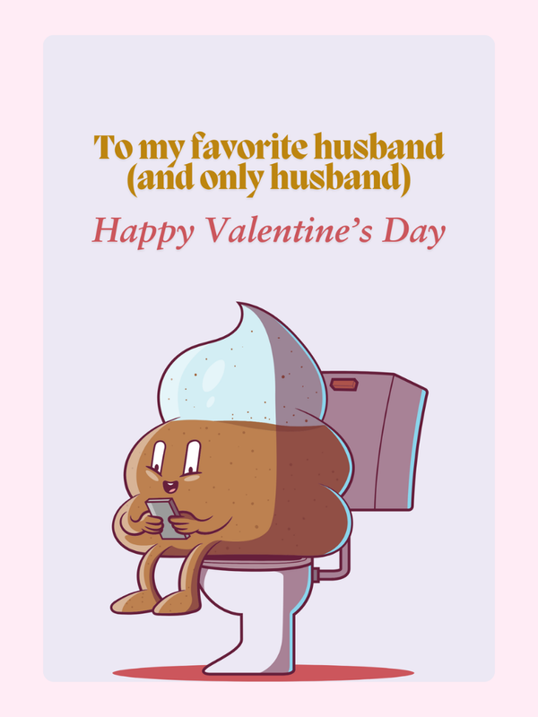 Poop emoji on toilet with phone.