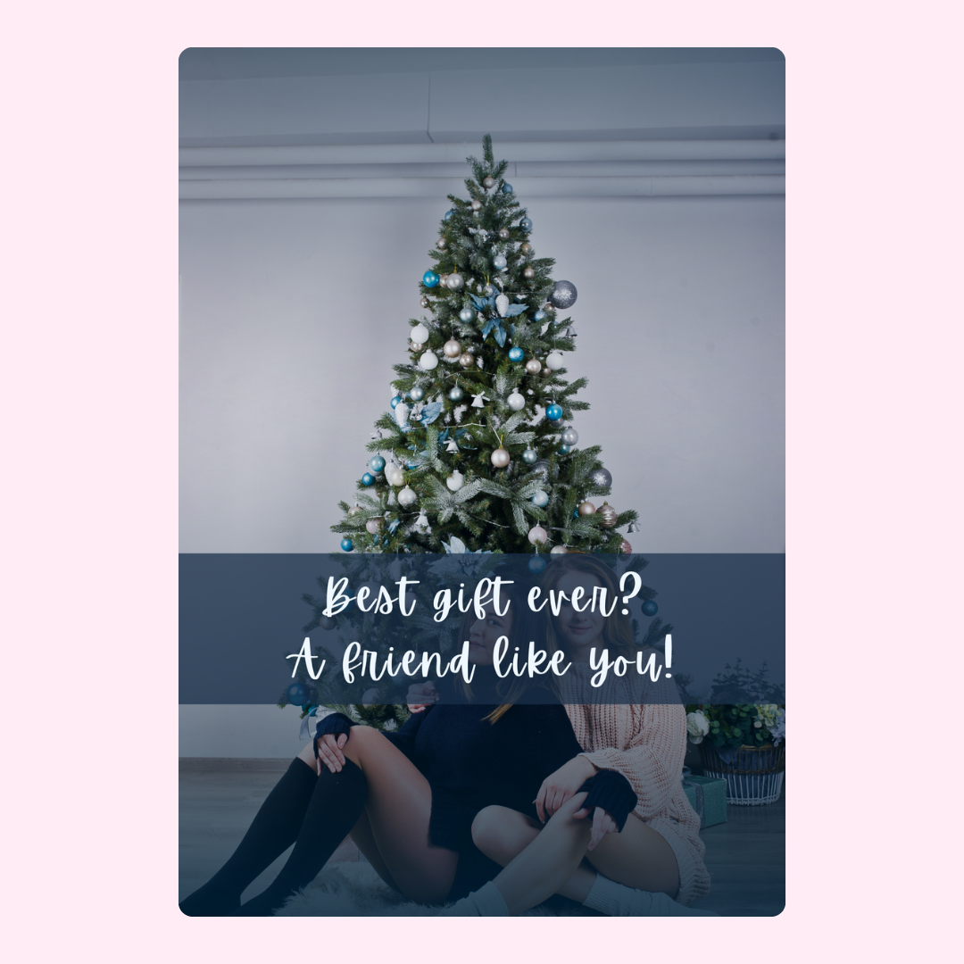 Christmas gift with friends