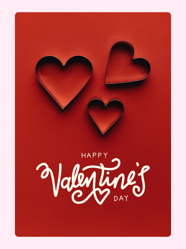 Valentine's Day card with heart shapes - 29_eafd11d5