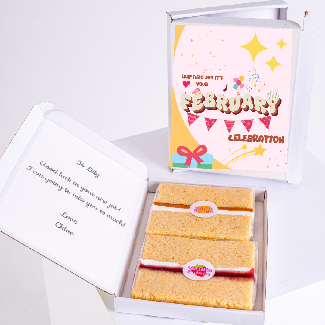 February celebration, good luck message.