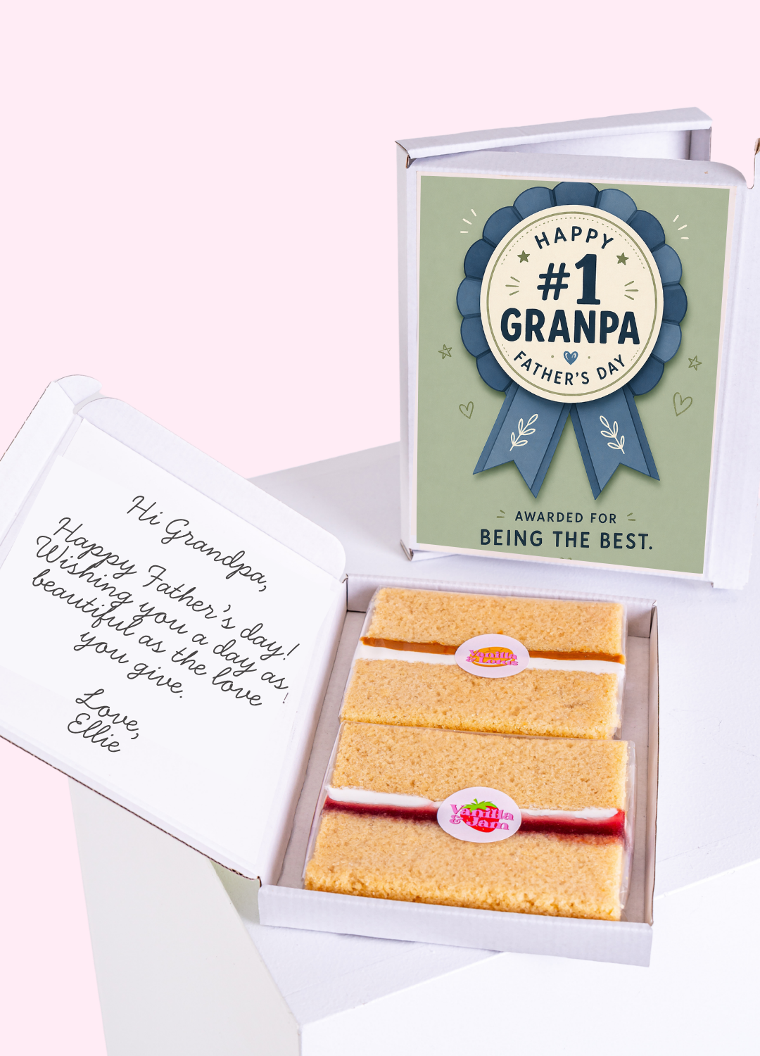 Award-Winning #1 Grandpa Cake Card | MailBakes
