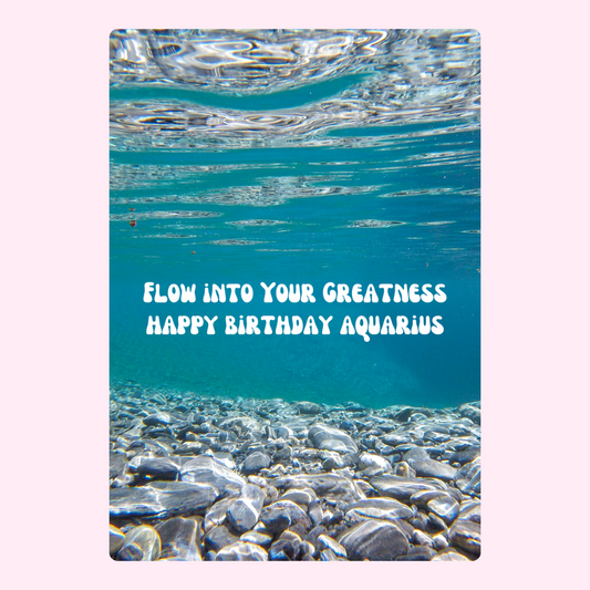 Flow into your greatness underwater scene.