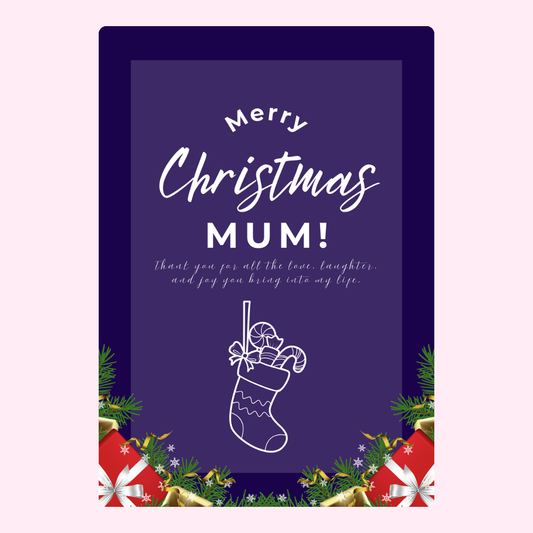 Christmas card for Mum