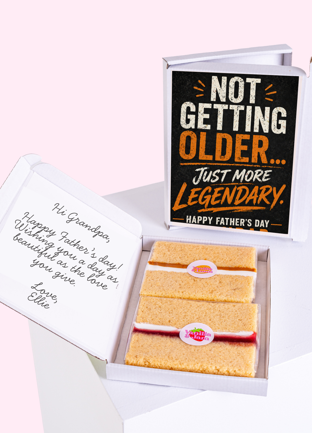Always More Legendary Grandad Cake Card | MailBakes