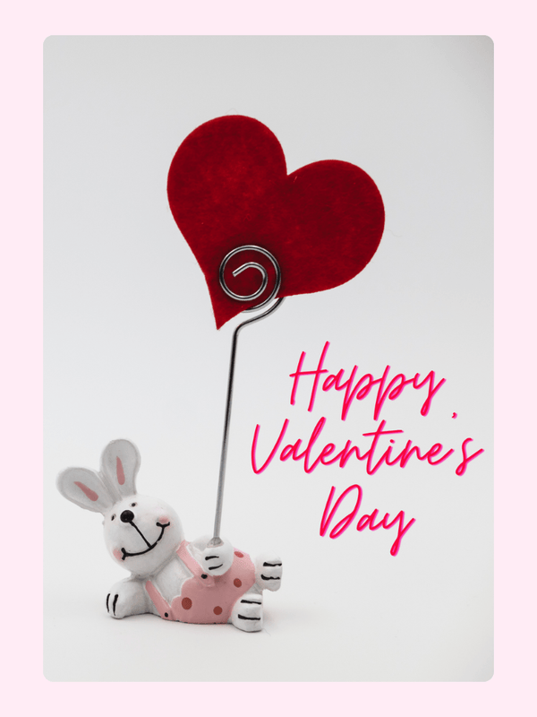 Happy Valentine's Day_256 Cake Card, for a boyfriend