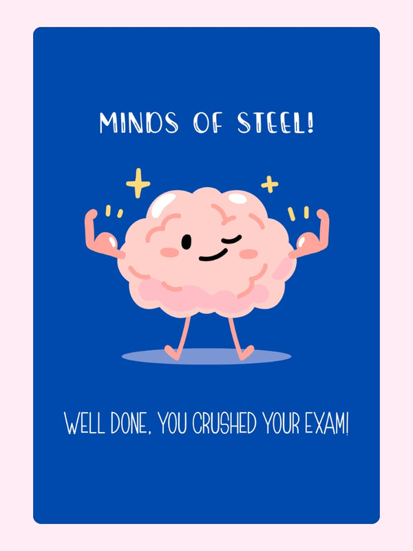 MInds Of Steel Cake Card