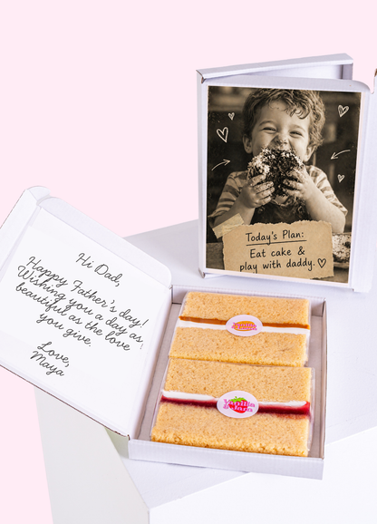 Eat Cake & Play Father's Day Cake Card | MailBakes