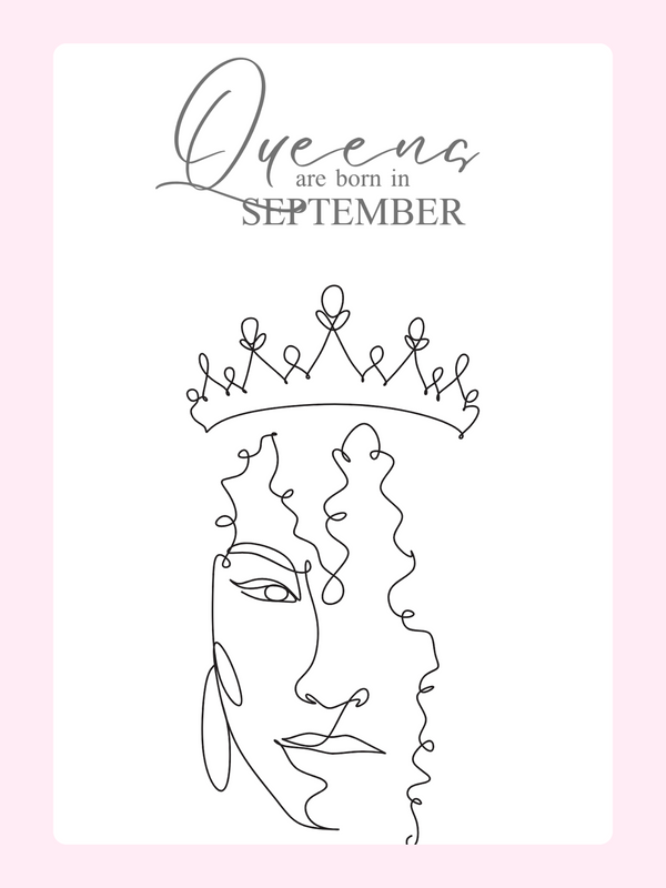 Queen Cake Card, just because