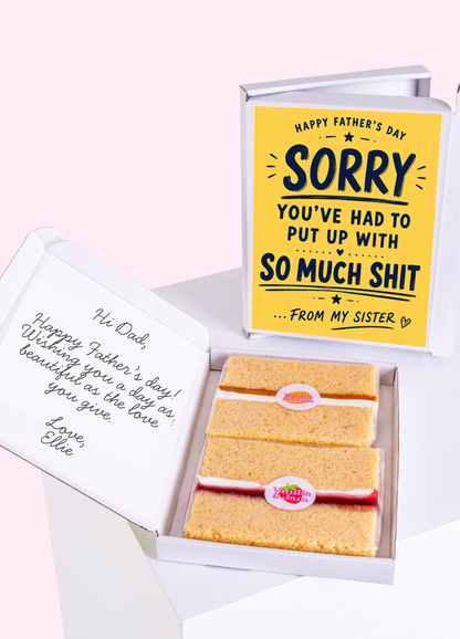 Sorry for My Sister Cake Card | MailBakes