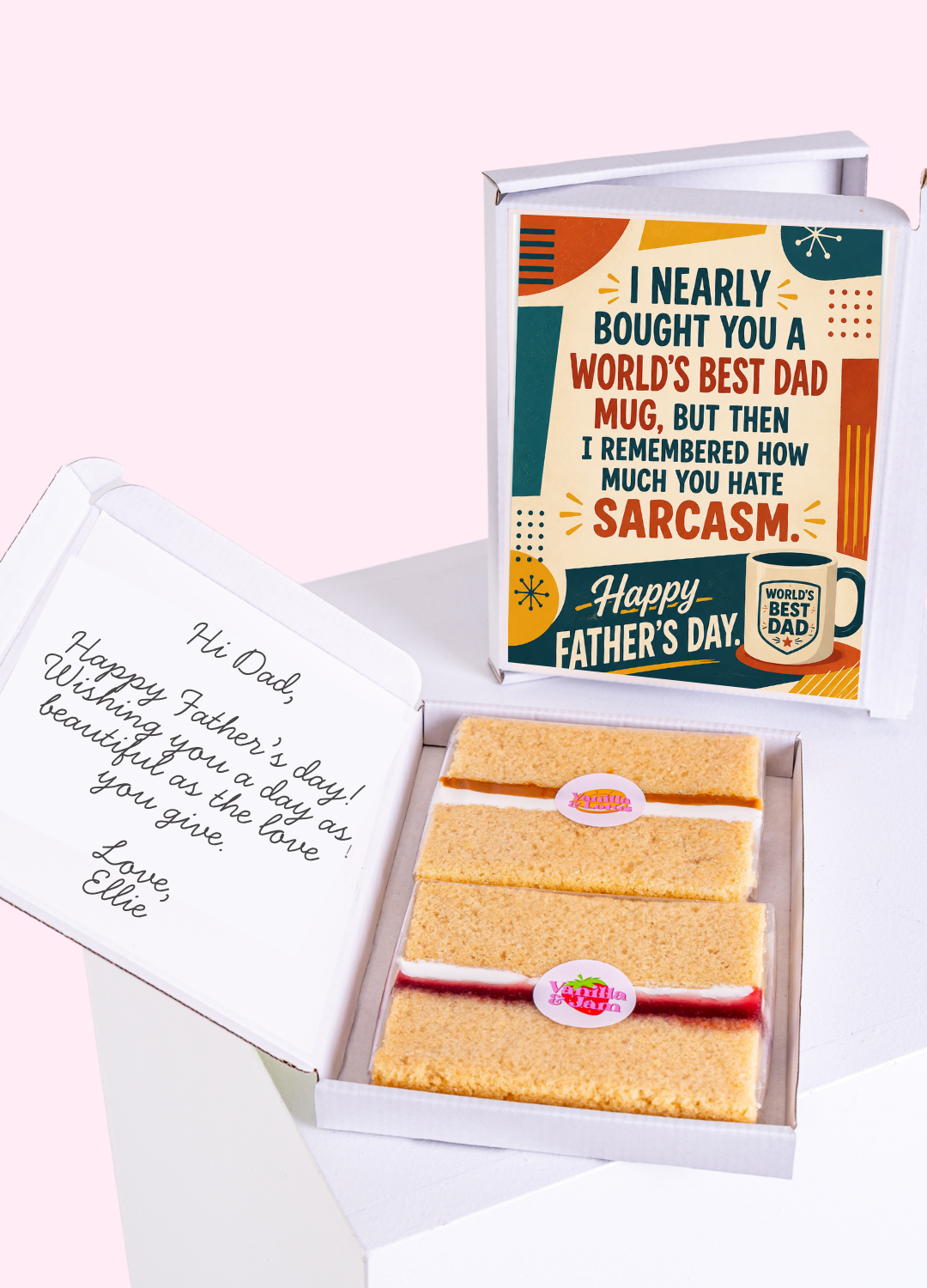 Sarcastic Mug Slice Cake Card | MailBakes