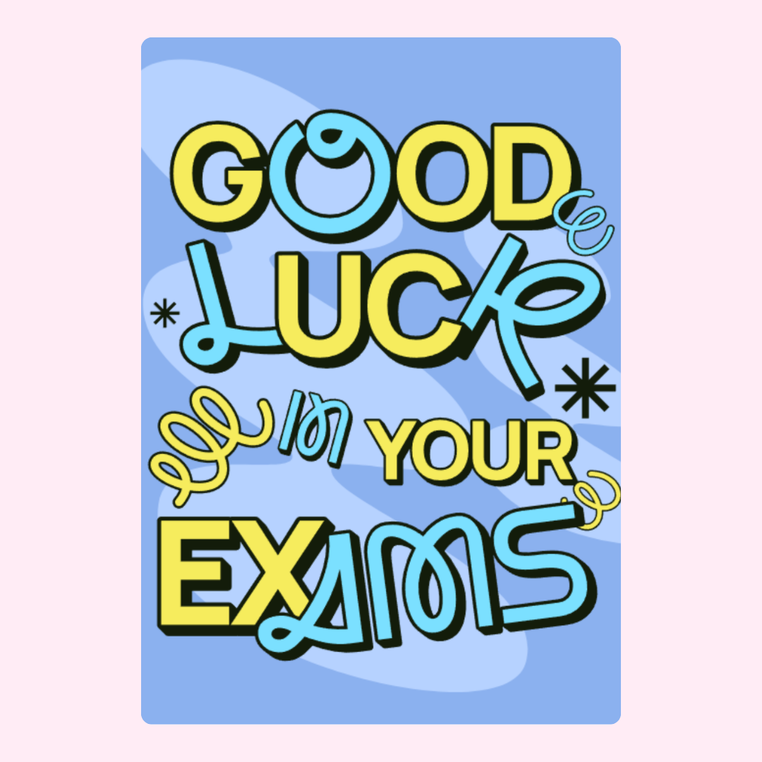 Good Luck (Blue & Yellow)