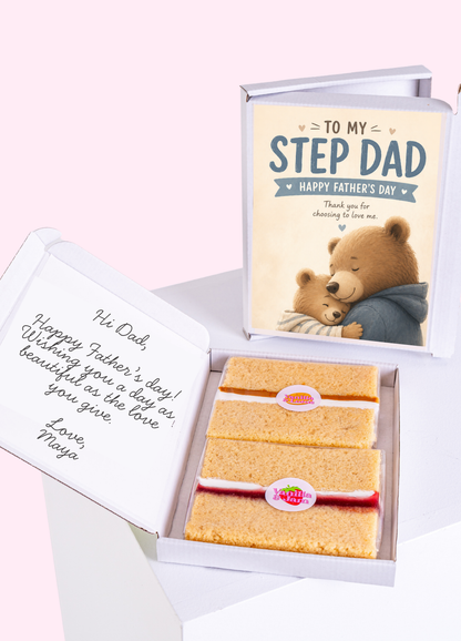 Warm Bear Hugs & Heartfelt Love Cake Card | MailBakes