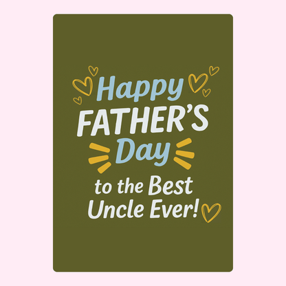 Happy Father's Day card for Uncle, 2_9c182c63-69ca-418b-bd3a-95de397bc483