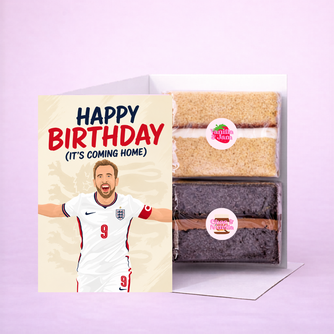 Celebrate the Match Birthday Cake Card | MailBakes