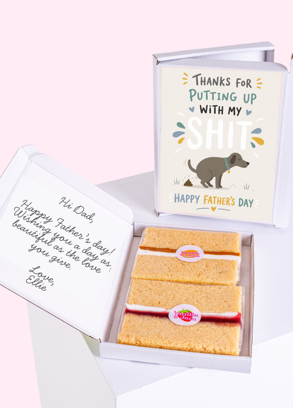 Thanks for Dealing With Me Cake Card | MailBakes
