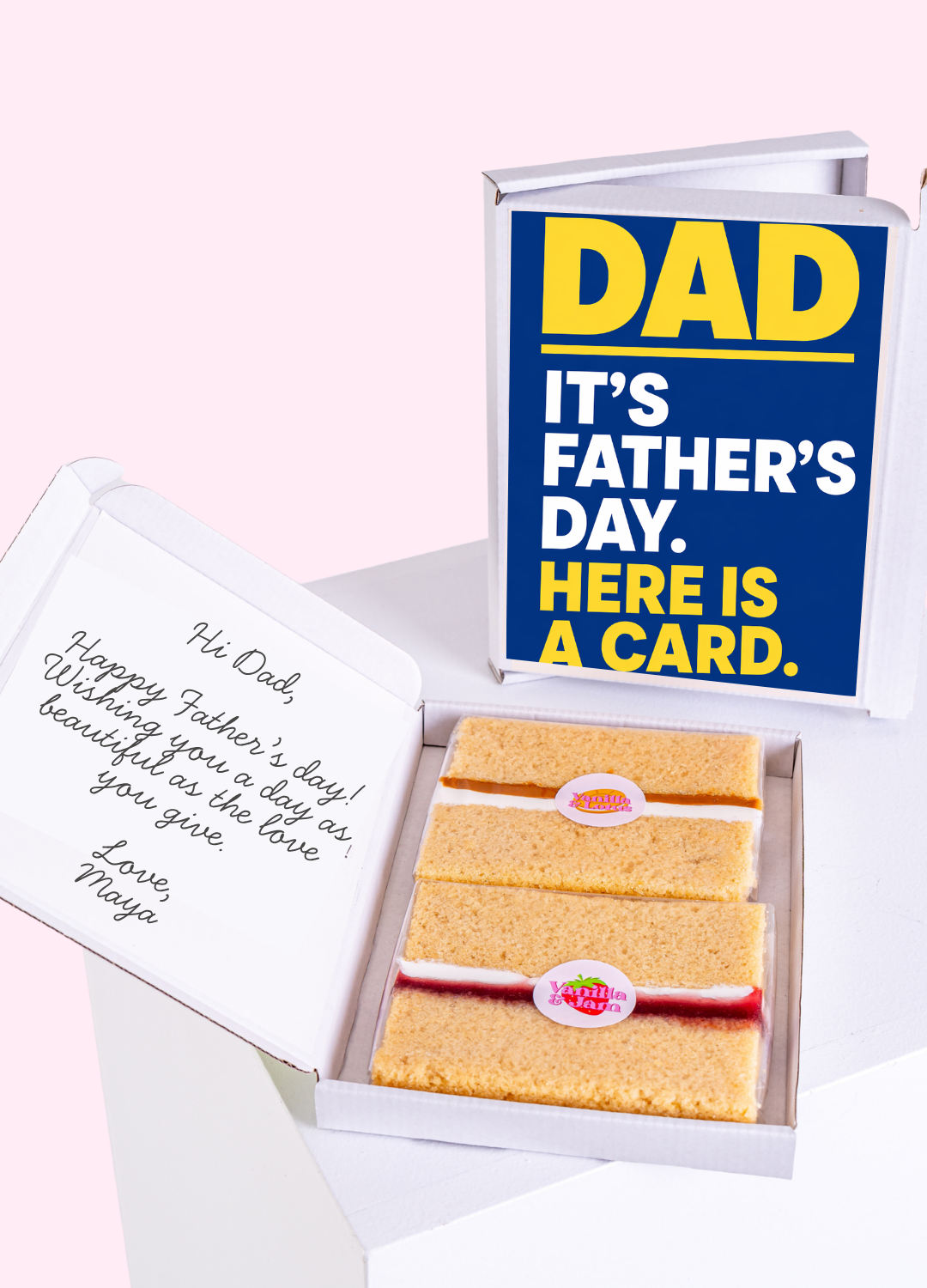 Here’s a Card Dad Father’s Day Cake Card | MailBakes