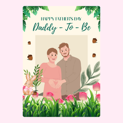 Father's Day card for Daddy-To-Be - pregnancy announcement
