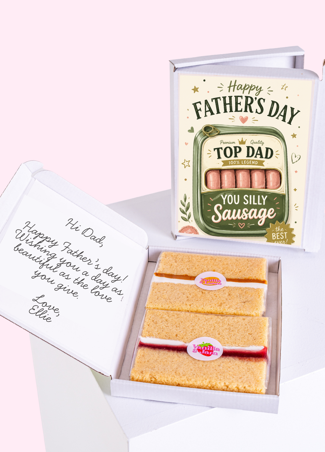 Silly Sausage Sweet Cake Card | MailBakes