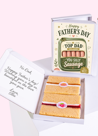Silly Sausage Sweet Cake Card | MailBakes