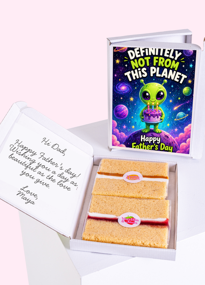Out of This World Father’s Day Cake Card | MailBakes