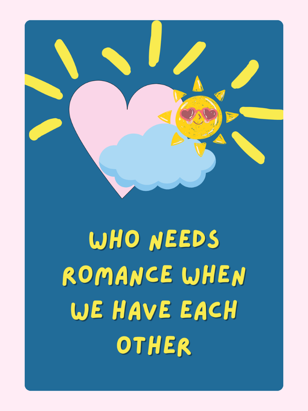 We Have Each Other Cake Card, for a friend