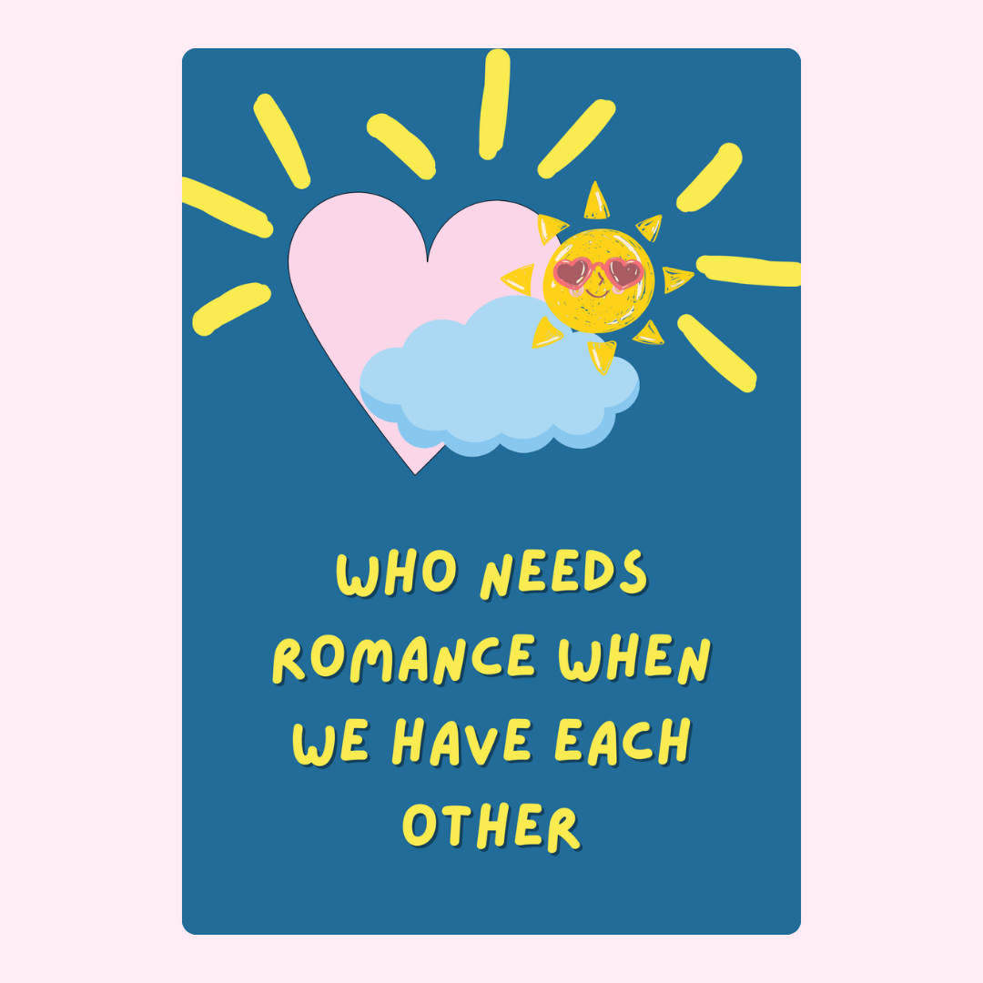 Who needs romance...
