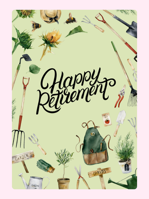 Happy Retirement - Green