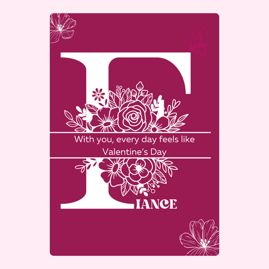 Valentine's Day card with floral F and message, 32_0d6d349c-d261